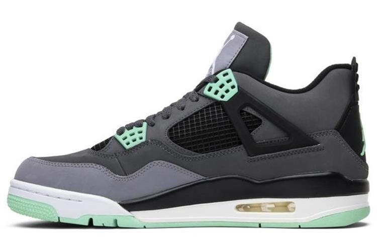 Jordan 4 sale green glows