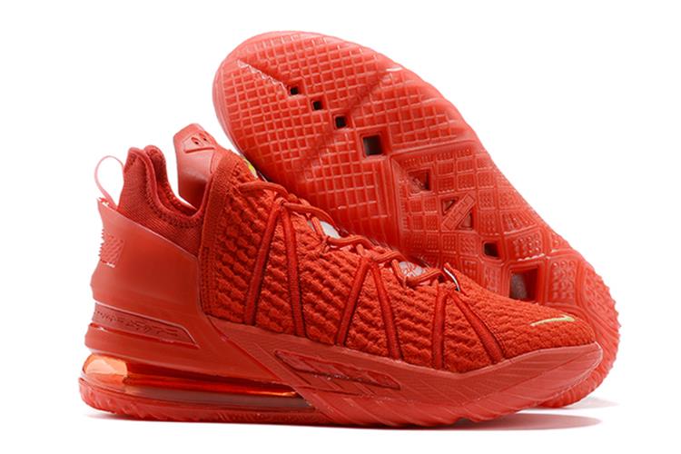 Red lebron sale 18 low