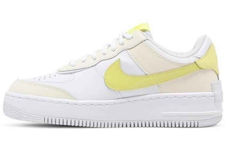 Light yellow store air force ones